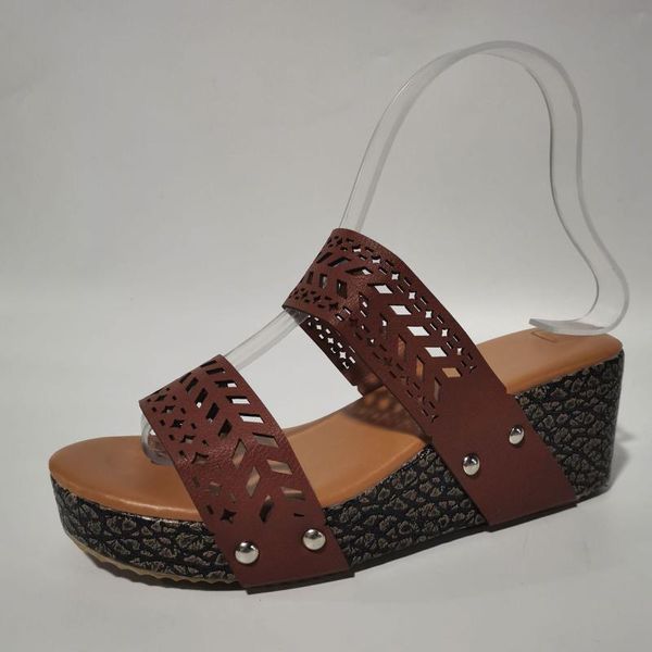 slippers summer women platform sandals sloping heel open toe wedges ladies shoes hollow out outdoor slides female beach, Black
slippers summer women platform sandals sloping heel open toe wedges ladies shoes hollow out outdoor slides female beach, Black