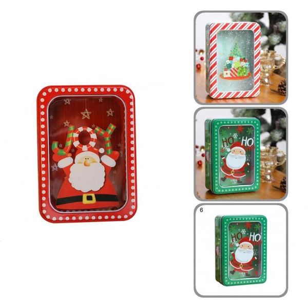 gift wrap candy holder santa claus pattern cookies tin tinplate reusable useful clear window
gift wrap candy holder santa claus pattern cookies tin tinplate reusable useful clear window