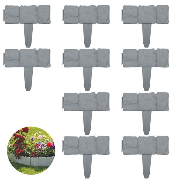 fencing, trellis & gates 10pc imitation stone fence garden plastic pp foldable splicing plant decoration flowerbed frame
fencing, trellis & gates 10pc imitation stone fence garden plastic pp foldable splicing plant decoration flowerbed frame