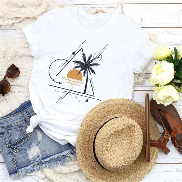 graphic beach holiday good womens t shirts vibe short sleeve 90s fashion tees print shirt clothing female, White
graphic beach holiday good womens t shirts vibe short sleeve 90s fashion tees print shirt clothing female, White