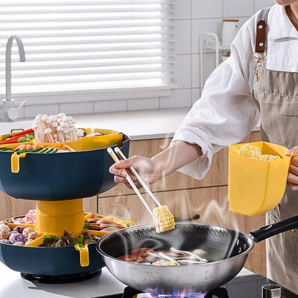 storage baskets 2021 multifunctional rotating drain basket strainers plastic vegetable pot platter fruit plate snack tray
storage baskets 2021 multifunctional rotating drain basket strainers plastic vegetable pot platter fruit plate snack tray