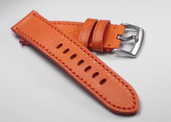 watch bands hand-made belt orange vegetable tanned leather layer calfskin wristband 22mm band genuine strap, Black;brown
watch bands hand-made belt orange vegetable tanned leather layer calfskin wristband 22mm band genuine strap, Black;brown