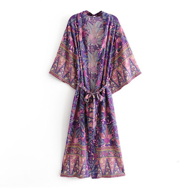 women's & shirts women long kimono summer purple floral print bohemian sashes maxi cardigan robe beach boho blouses shirt loose co, White
women's & shirts women long kimono summer purple floral print bohemian sashes maxi cardigan robe beach boho blouses shirt loose co, White