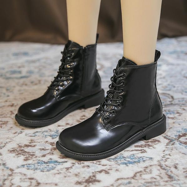 boots 2021 spring women ankle cowhide upper shoes black fashion thick sole leather
boots 2021 spring women ankle cowhide upper shoes black fashion thick sole leather