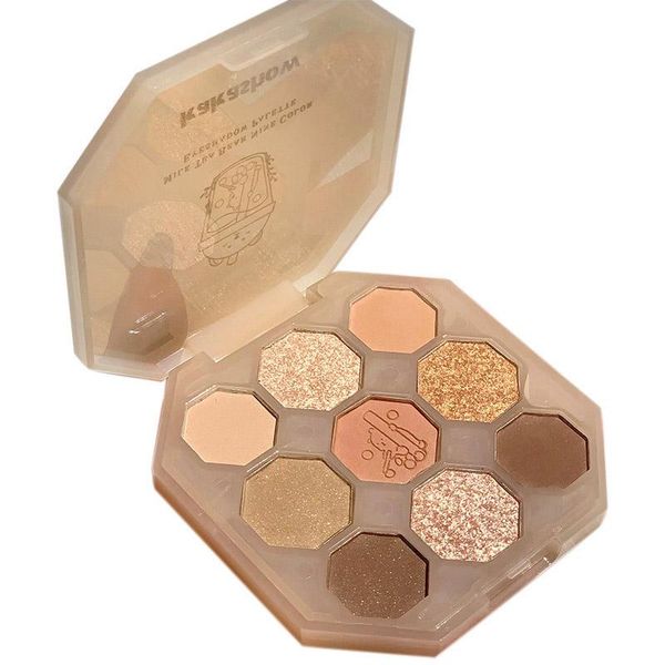 eye shadow 9 colors eyeshadow earth color matte glitter highlight makeup powder pigment waterproof easy wear cosmetics tslm1
eye shadow 9 colors eyeshadow earth color matte glitter highlight makeup powder pigment waterproof easy wear cosmetics tslm1