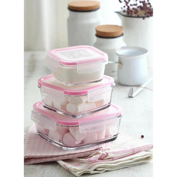 storage bottles & jars 3pcs kitchen organizer glass food box container set airtight locked vacuum lid pantry legume cheese olive butter
storage bottles & jars 3pcs kitchen organizer glass food box container set airtight locked vacuum lid pantry legume cheese olive butter
