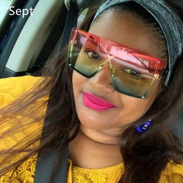 sunglasses 2021 fashion oversized women rimless square sun glasses metal female shades uv400 men, White;black
sunglasses 2021 fashion oversized women rimless square sun glasses metal female shades uv400 men, White;black