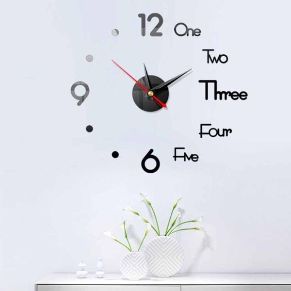 letter number diy digital wall clock 3d mirror surface sticker silent home office decor for bedroom clocks
letter number diy digital wall clock 3d mirror surface sticker silent home office decor for bedroom clocks