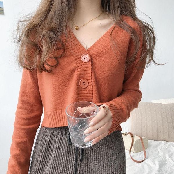 women's knits & tees knitted crop cardigan women korean short sweater long sleeve v neck green blue, White
women's knits & tees knitted crop cardigan women korean short sweater long sleeve v neck green blue, White