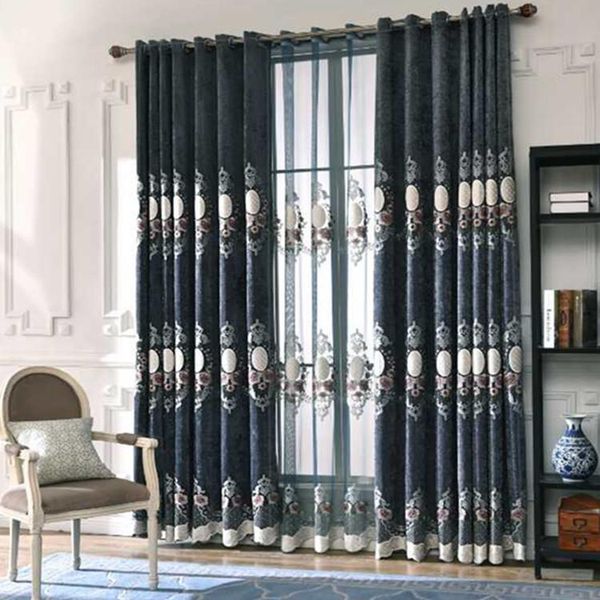 curtain & drapes european-style chenille embroidered curtains for bedroom and living room blackout customized wholesale
curtain & drapes european-style chenille embroidered curtains for bedroom and living room blackout customized wholesale