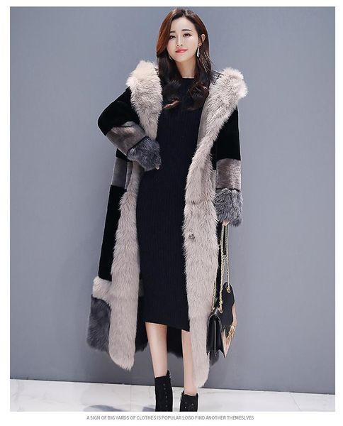 women's trench coats fur one 2021 winter korean version of loose imitation lambs and velvet thickened knee long coat 0032, Tan;black
women's trench coats fur one 2021 winter korean version of loose imitation lambs and velvet thickened knee long coat 0032, Tan;black