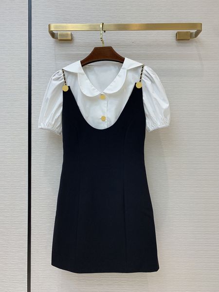 dress 2 piece set dresses women luxury brand high-end summer sweet and age-reduced bubble sleeve shirt suspender strap dress suit, Black;gray
dress 2 piece set dresses women luxury brand high-end summer sweet and age-reduced bubble sleeve shirt suspender strap dress suit, Black;gray