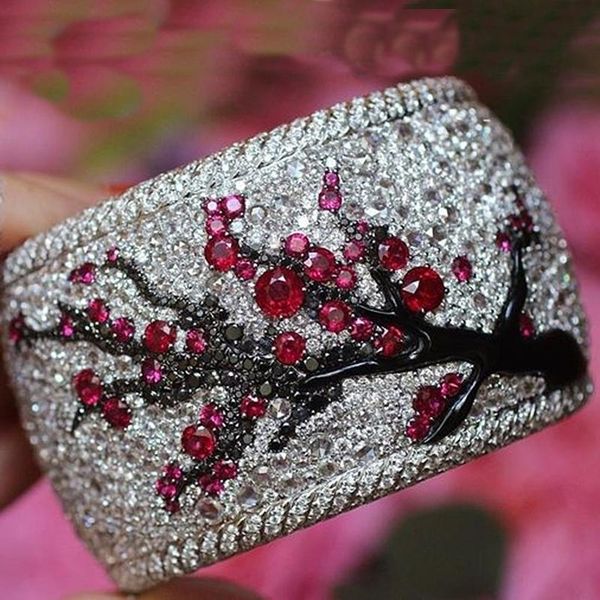 cluster rings vintage plum tree flower blossom paved red pink rhinestones cz ring 2021 bohemia cute banquet fine jewelry o5m171, Golden;silver
cluster rings vintage plum tree flower blossom paved red pink rhinestones cz ring 2021 bohemia cute banquet fine jewelry o5m171, Golden;silver