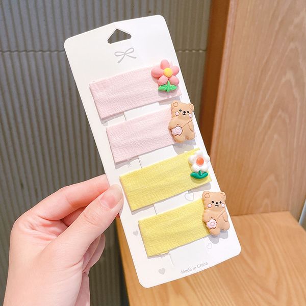 barrettes hairpin girl korean ins bear clip net red bb headdress back side banger, Golden;silver
barrettes hairpin girl korean ins bear clip net red bb headdress back side banger, Golden;silver