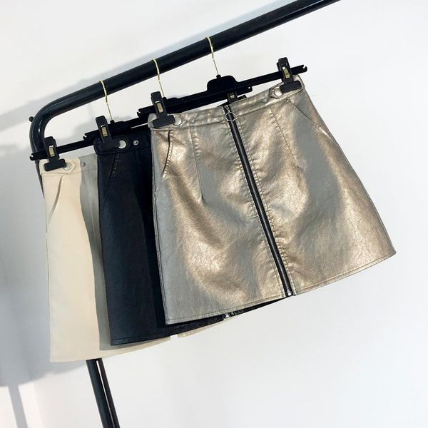skirts 2021 womens fashion high waist pu leather punk mini zipper strap a-line skirt black
skirts 2021 womens fashion high waist pu leather punk mini zipper strap a-line skirt black