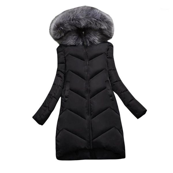 women's down & parkas winter 2021 hooded big fur collar thick warm jackets female snow coat slim jacket mujer, Black
women's down & parkas winter 2021 hooded big fur collar thick warm jackets female snow coat slim jacket mujer, Black