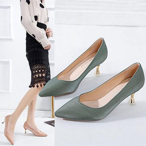 dress shoes high-heeled women's 2021 spring and autumn stiletto pointed large fashion work, Black
dress shoes high-heeled women's 2021 spring and autumn stiletto pointed large fashion work, Black