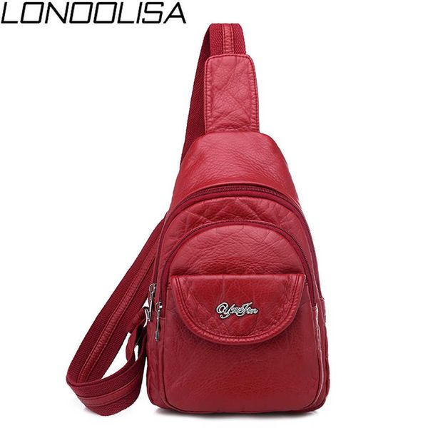 soft leather women bag light waterproof crossbody bags for women ladies travel casual chest bag 210719
soft leather women bag light waterproof crossbody bags for women ladies travel casual chest bag 210719