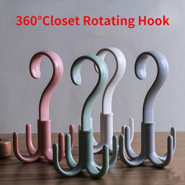 hooks & rails 360° creativity spinner hanger storage hanging closet organizer rod rack belt holder hook bag wind rotate spiral hangers
hooks & rails 360° creativity spinner hanger storage hanging closet organizer rod rack belt holder hook bag wind rotate spiral hangers