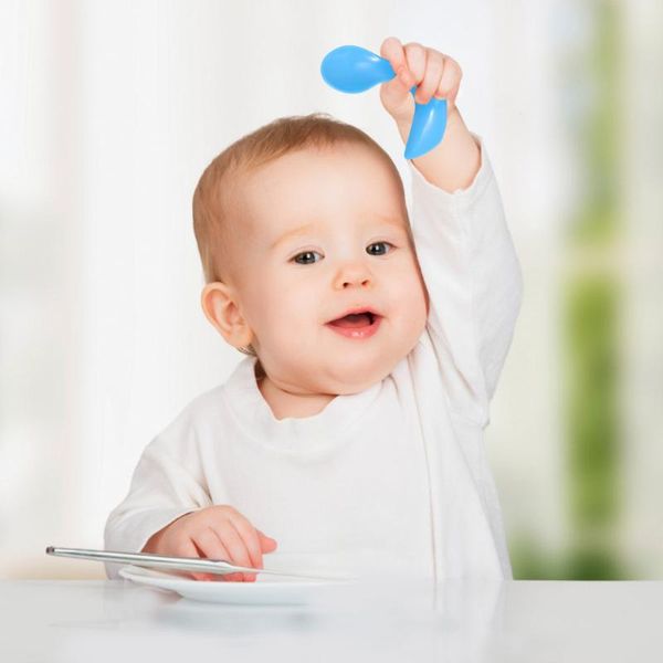set reusable spoon infant feeding fork training flatware with slanting handle cups, dishes & utensils
set reusable spoon infant feeding fork training flatware with slanting handle cups, dishes & utensils