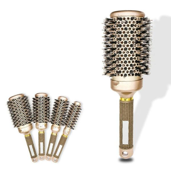 sizes professional salon styling tools round hair comb hairdressing curling brushes ceramic iron barrel, Silver
sizes professional salon styling tools round hair comb hairdressing curling brushes ceramic iron barrel, Silver