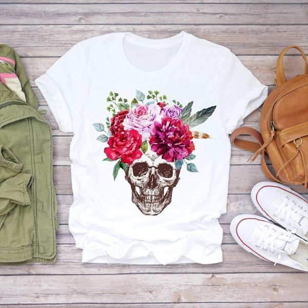 watercolor skull 90s casual autumn women fall halloween print womens ladies female tee, White
watercolor skull 90s casual autumn women fall halloween print womens ladies female tee, White