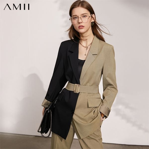 minimalism spring women's suit offical lady patchwork single breasted women blazer solid belt pants 12130079 210527, White
minimalism spring women's suit offical lady patchwork single breasted women blazer solid belt pants 12130079 210527, White