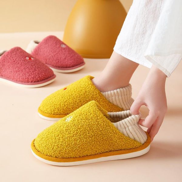 slippers winter couple cotton comfortable and warm solid color ladies plush non-slip wear-resistant mleb, Black
slippers winter couple cotton comfortable and warm solid color ladies plush non-slip wear-resistant mleb, Black