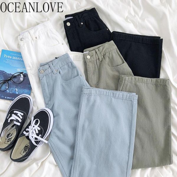 denim pants women solid 2021 vintage korean style straight pantalon femme loose casual spring trousers 19581 women's & capris, Black;white
denim pants women solid 2021 vintage korean style straight pantalon femme loose casual spring trousers 19581 women's & capris, Black;white