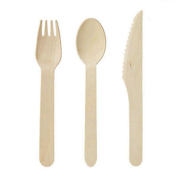 disposable wooden cutlery 300 pack -forks(100), knives(100) and spoons(100), perfect alternative for plastic p215 (300) dinnerware
disposable wooden cutlery 300 pack -forks(100), knives(100) and spoons(100), perfect alternative for plastic p215 (300) dinnerware