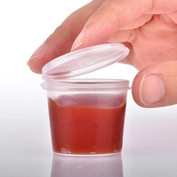 storage bottles & jars 100pcs 27ml plastic disposable sauce cup with kitchen lid containers small accessories pac t5r3
storage bottles & jars 100pcs 27ml plastic disposable sauce cup with kitchen lid containers small accessories pac t5r3