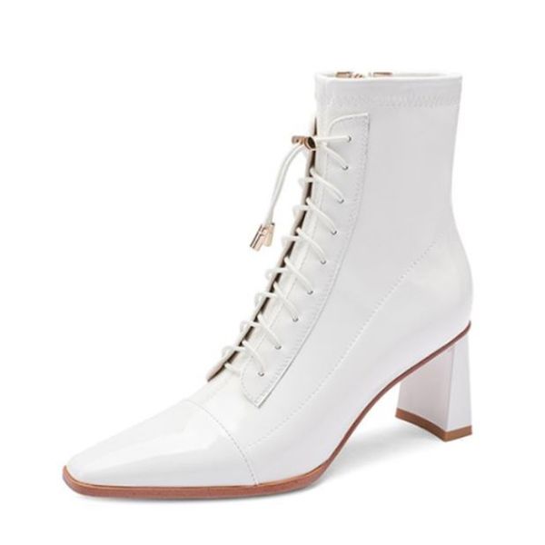 size 34-42 women high heel boots real leather shine thick heel ankle boots women fashion party footwear women, Black
size 34-42 women high heel boots real leather shine thick heel ankle boots women fashion party footwear women, Black