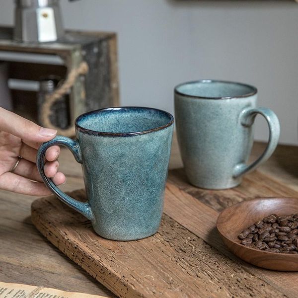 mugs vintage blue color 400ml coffee cup large water glass ceramic mug handmade flaw cute and cups
mugs vintage blue color 400ml coffee cup large water glass ceramic mug handmade flaw cute and cups
