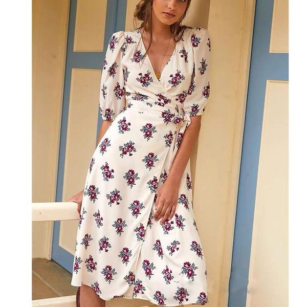 casual dresses women summer 2021 v neck floral print boho beach dress short sleeve a line mini wrap sundress robe, Black;gray
casual dresses women summer 2021 v neck floral print boho beach dress short sleeve a line mini wrap sundress robe, Black;gray
