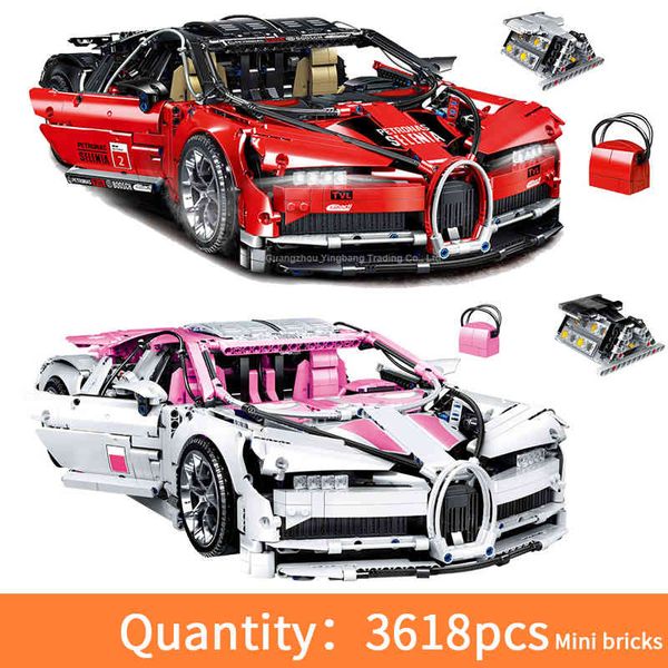 blocks 1:10 bugattied racing car 1.9kg assemble city technic building simulation model mini bricks educational toys for children 1008
blocks 1:10 bugattied racing car 1.9kg assemble city technic building simulation model mini bricks educational toys for children 1008