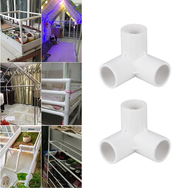 watering equipments 10pcs 3-way joint pvc links fitting water pipe connector (white)
watering equipments 10pcs 3-way joint pvc links fitting water pipe connector (white)
