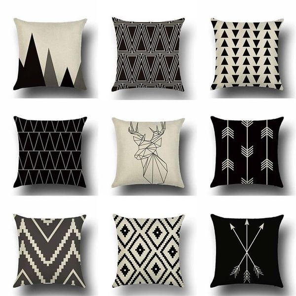nordic black white geometric pillow case cotton linen cushion cover square throw sofa pillows covers minimalistic home decor cushion/decorat
nordic black white geometric pillow case cotton linen cushion cover square throw sofa pillows covers minimalistic home decor cushion/decorat