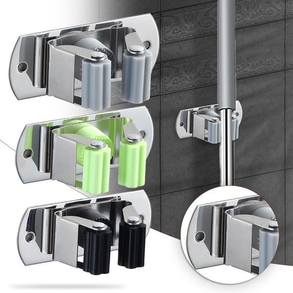 hooks & rails stainless steel mop clip broom holder stand pipe wall hanging nail bathroom storage organization strong hooks#25
hooks & rails stainless steel mop clip broom holder stand pipe wall hanging nail bathroom storage organization strong hooks#25