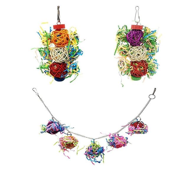 other bird supplies pack chewing toys, colorful parrot foraging shredder toys hanging swing for and birds
other bird supplies pack chewing toys, colorful parrot foraging shredder toys hanging swing for and birds