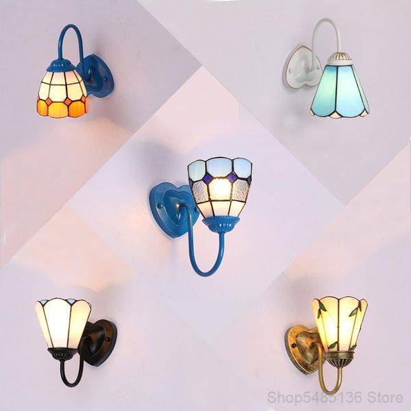 wall lamp mediterranean tiffany luxury personality bedroom bedside living room background corridor balcony decoration lamps
wall lamp mediterranean tiffany luxury personality bedroom bedside living room background corridor balcony decoration lamps