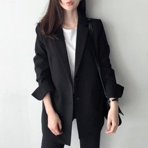 women's suits & blazers hee grand women suit all match autumn 2021 two buckles ladies slim business attire female daily medium long coa, White;black
women's suits & blazers hee grand women suit all match autumn 2021 two buckles ladies slim business attire female daily medium long coa, White;black