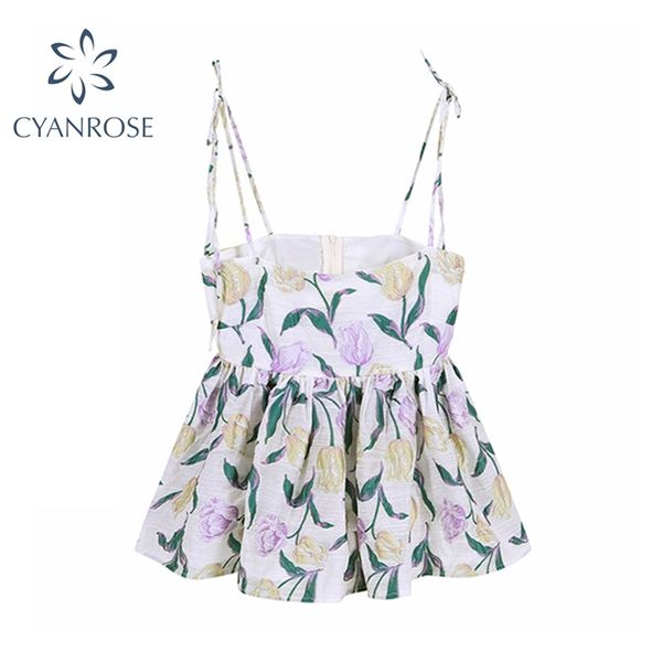 flower print folds spaghetti strap t shirt for women's summer vintage fashion backless sleeveless casual female 210430, White
flower print folds spaghetti strap t shirt for women's summer vintage fashion backless sleeveless casual female 210430, White