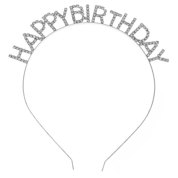 hair accessories women girls happy birthday tiara headband rhinestone letters crown hoop 094b, Slivery;white
hair accessories women girls happy birthday tiara headband rhinestone letters crown hoop 094b, Slivery;white