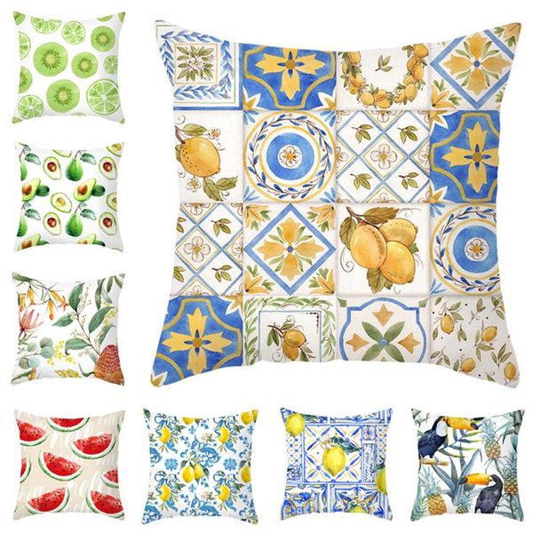 cushion/decorative pillow fruit pattern decorative cushions pillowcase polyester tropical cushion cover throw sofa decoration pillowcover
cushion/decorative pillow fruit pattern decorative cushions pillowcase polyester tropical cushion cover throw sofa decoration pillowcover
