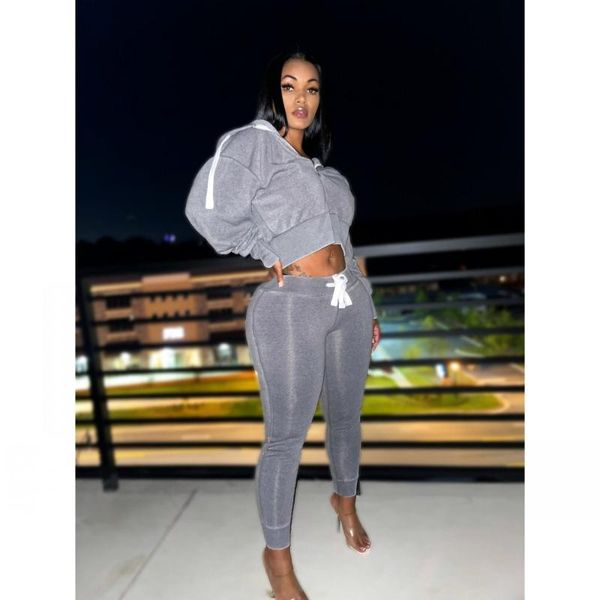 women's two piece pants women crop sweatshirts hoodie velvet casual suit joggers tracksuit fall clothes long sleeve 2 matching set, White
women's two piece pants women crop sweatshirts hoodie velvet casual suit joggers tracksuit fall clothes long sleeve 2 matching set, White