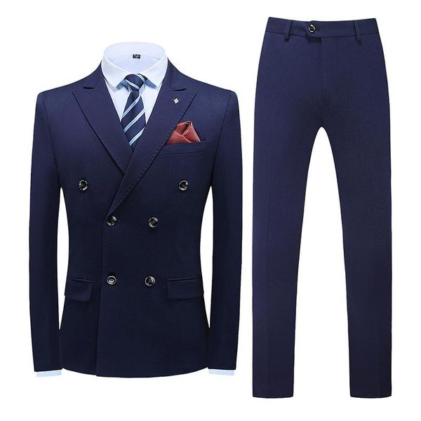 men's suits & blazers ( jacket + pants ) double breasted tuxedo suit men business work wedding formal sets solid slim fit korean casual, White;black
men's suits & blazers ( jacket + pants ) double breasted tuxedo suit men business work wedding formal sets solid slim fit korean casual, White;black
