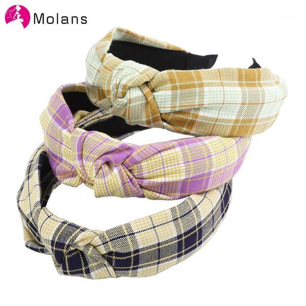 molans retro plaid girl's hairbands knotted in the middle headbands for women fashion hair accessories1
molans retro plaid girl's hairbands knotted in the middle headbands for women fashion hair accessories1