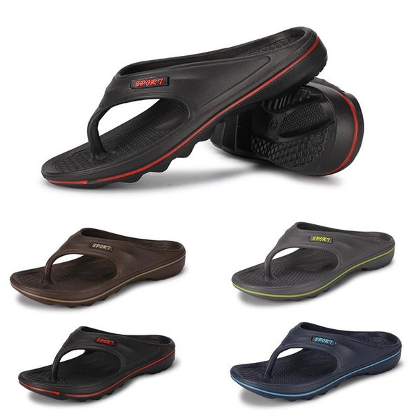 slippers men's summer flip-flops indoor outdoor non-slip flat breathable pure colour plus size shoes sandals male hausschuhe a40, Black
slippers men's summer flip-flops indoor outdoor non-slip flat breathable pure colour plus size shoes sandals male hausschuhe a40, Black