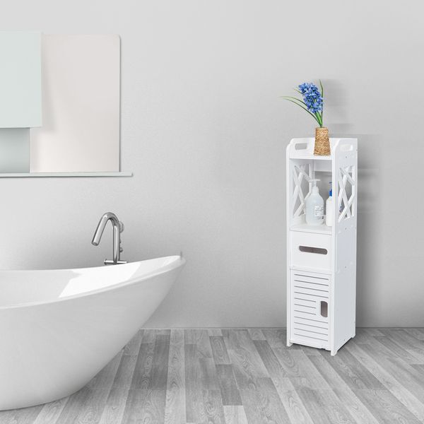bathroom storage shelf shelves drawer multi compartment organizer water proof decay anti rot environmental friendly white
bathroom storage shelf shelves drawer multi compartment organizer water proof decay anti rot environmental friendly white