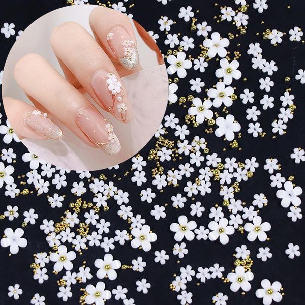 nail art decorations 3d white flower jewelry decoration mixed size steel ball supplies for professional accessories diy manicure de, Silver;gold
nail art decorations 3d white flower jewelry decoration mixed size steel ball supplies for professional accessories diy manicure de, Silver;gold